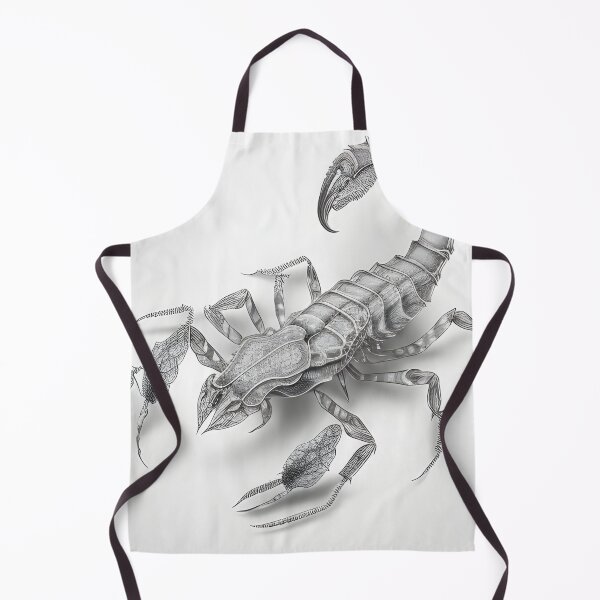 Item preview, Black and white Scorpion pencil drawing designed and sold by Pencil-Art.