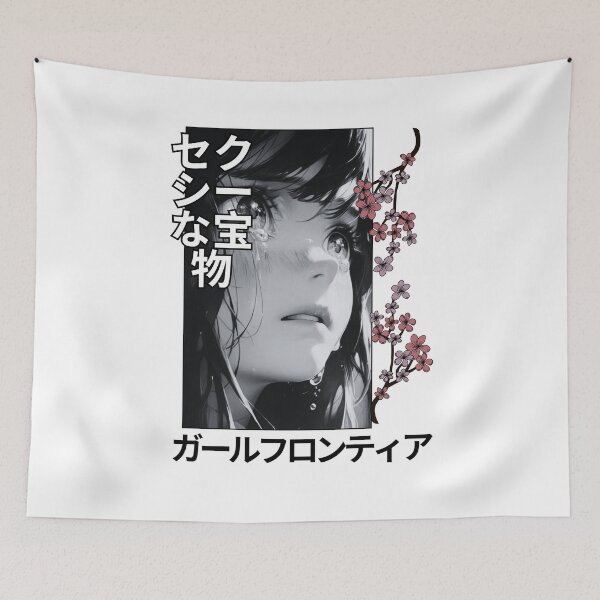 Aperçu de l'œuvre Art émotif Anime Sakuras créée et vendue par JAPANISTICstore.