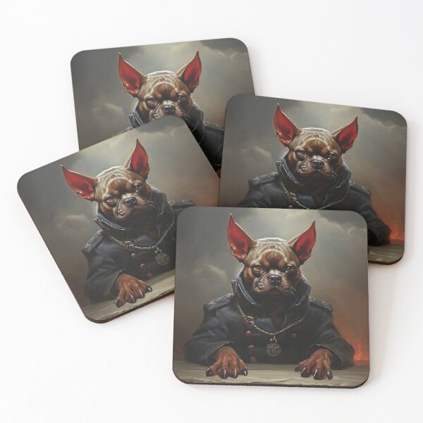 Item preview, Infernal Elegance: The Devilish Canine designed and sold by DoggyDream.