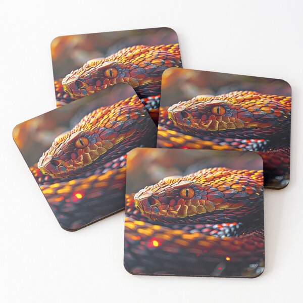 Item preview, Orange Fire Viper designed and sold by OccultDreams.