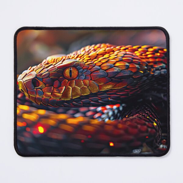 Item preview, Orange Fire Viper designed and sold by OccultDreams.
