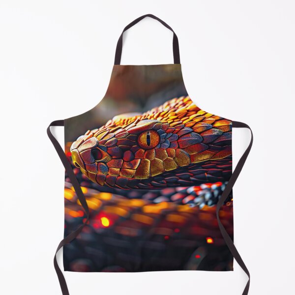 Item preview, Orange Fire Viper designed and sold by OccultDreams.