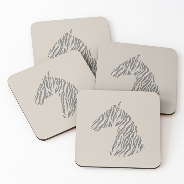Item preview, Soft Gray Zebra Animal Print Stripes designed and sold by MarikaJohnson.