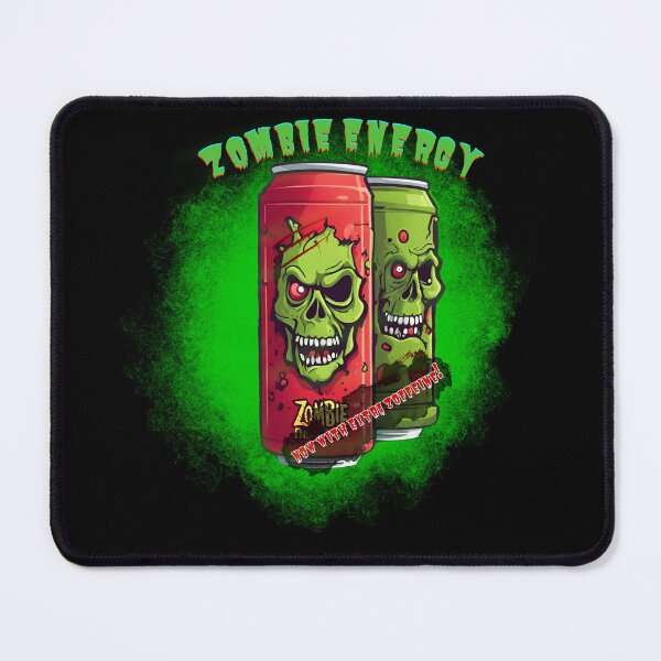 Item preview, Zombie energy drink ad "Now with more Zoffeine!" designed and sold by Zombieman22.