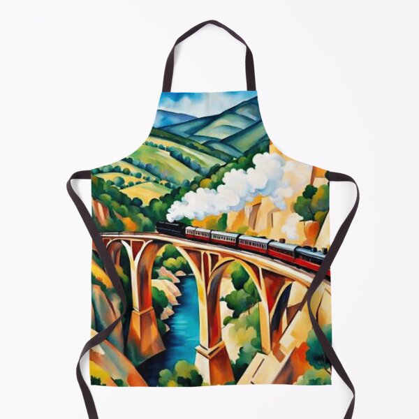 Item preview, Train crossing ravine 4 designed and sold by George Hutton Hunter.