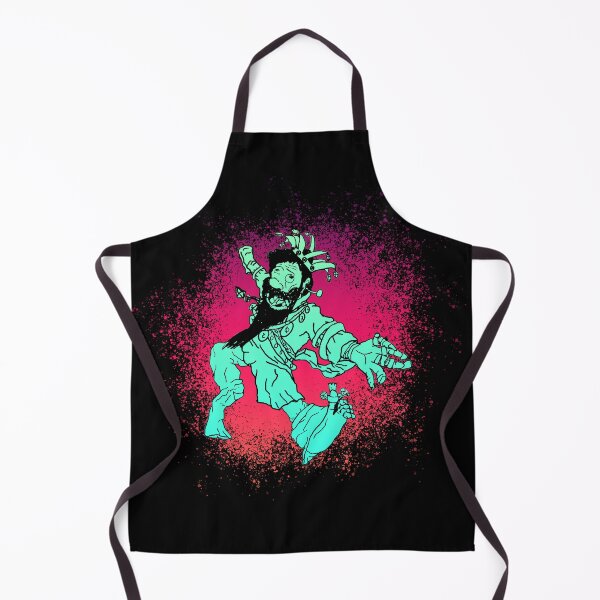 Item preview, The Deranged King (Turquoise on Crimson) : A Fantasy Character designed and sold by McNerdic.
