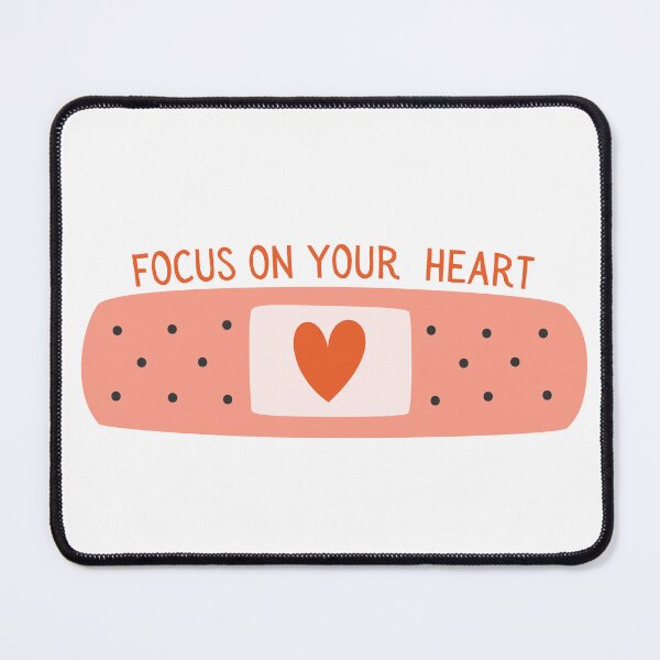 Item preview, Focus On Your Heart Plaster designed and sold by tealborealis.