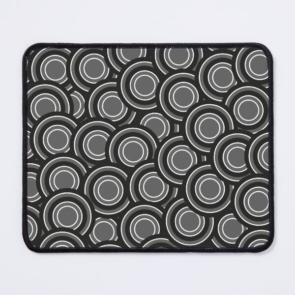 Item preview, gray circles with black medium scale designed and sold by colorofmagic.