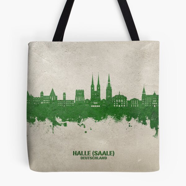 Item preview, Halle (Saale) Germany Skyline designed and sold by ArtPrints.