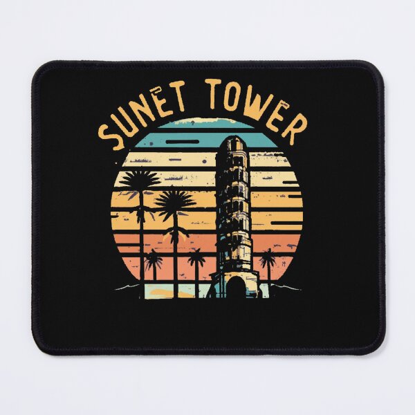 Item preview, Vintage colors sunset and tower designed and sold by desinganddecor.