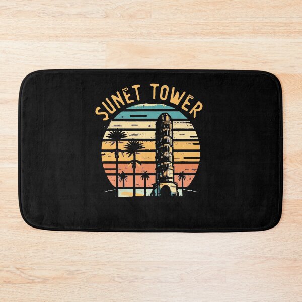 Item preview, Vintage colors sunset and tower designed and sold by desinganddecor.