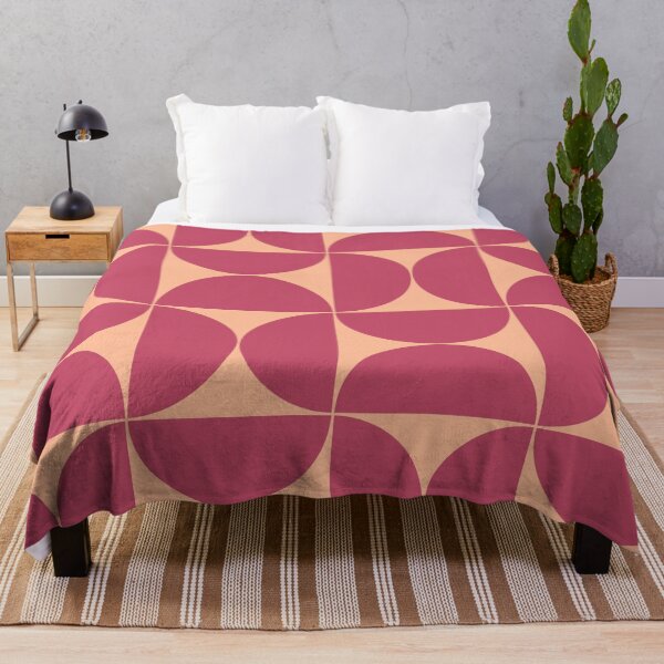 Item preview, Mid-Century Modern Pattern No.67 - Peach Fuzz and Party Punch designed and sold by Zoltan Ratko.