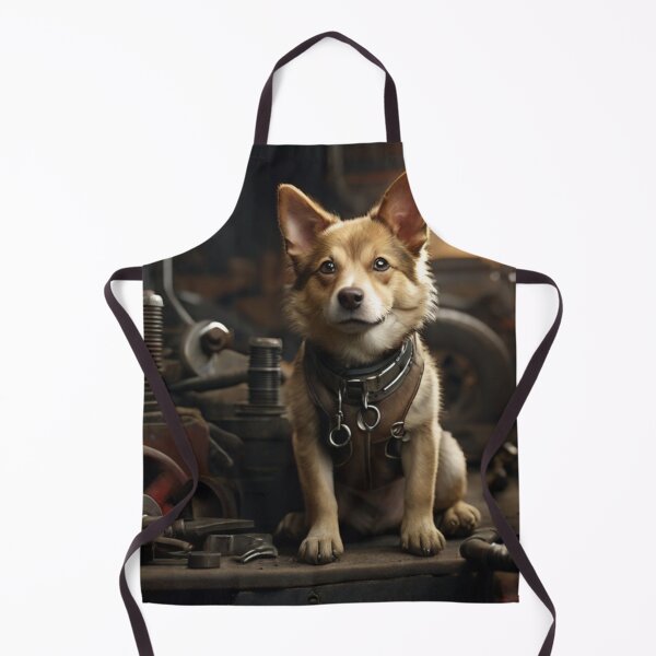 Item preview, Grease & Gears: The Canine Motor Maestro designed and sold by DoggyDream.