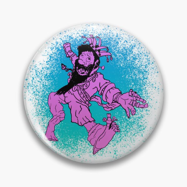 Item preview, The Deranged King (Purple on Blue) : A Fantasy Character designed and sold by McNerdic.