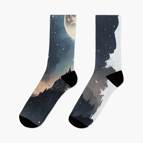 Item preview, Night Sky Moon designed and sold by Peek-Designs.