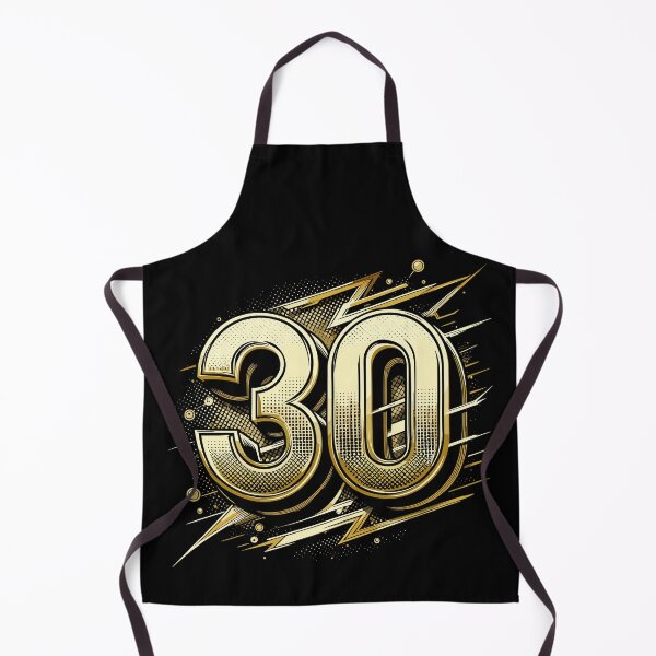 Item preview, 30 years gold pop art 30th birthday gift designed and sold by Pineapple-Tree.