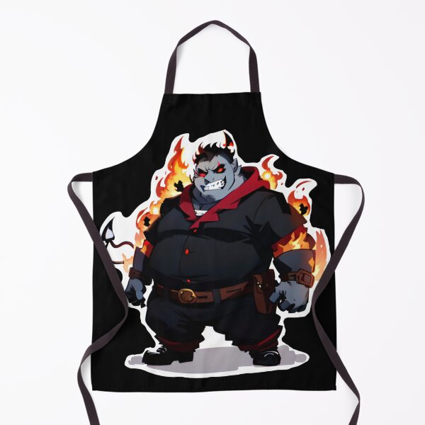 Item preview, Red Hot Demon - On fire - Black designed and sold by TheRubberOnion.