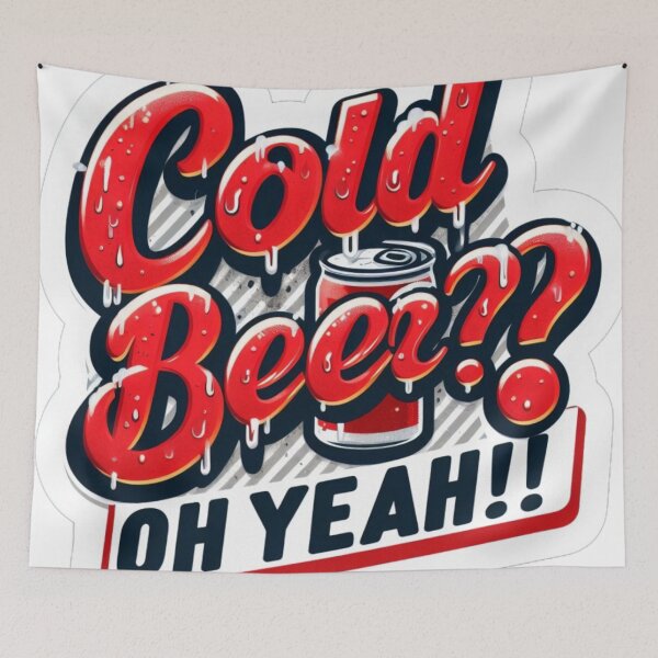 Item preview, Cold beer? Oh yeah!  designed and sold by Kasta1989.