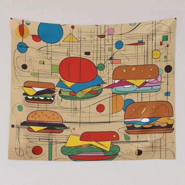 Item preview, If You Love Me, Love My Burger designed and sold by Owl-o-the-wisp.