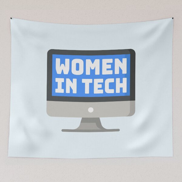 Item preview, Women In Tech! Computer designed and sold by PMCreative.