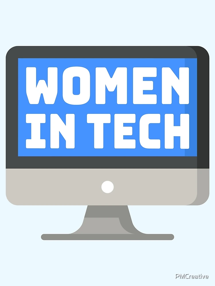 Thumbnail 3 of 3, Scarf, Women In Tech! Computer designed and sold by PMCreative.