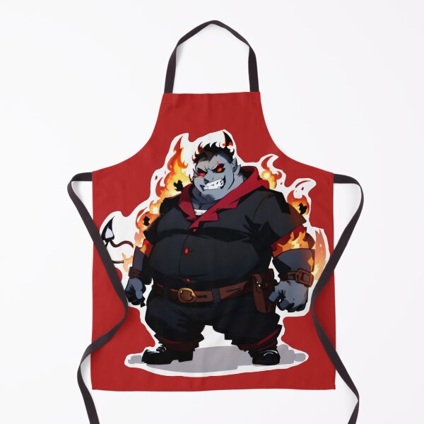 Item preview, Red Hot Demon - On fire - Blood red designed and sold by TheRubberOnion.