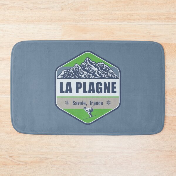 Item preview, La Plagne France Vintage Winter Skiing Design designed and sold by CynthiaGraphics.