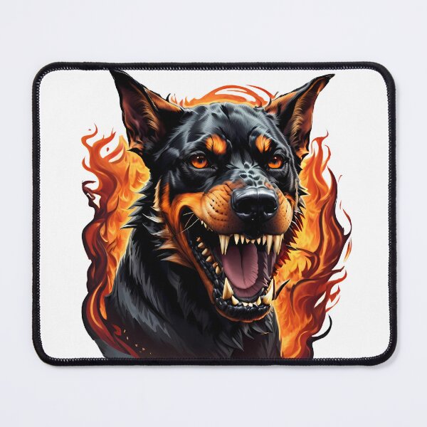 Item preview, Angry, evil doberman designed and sold by Laufer15.