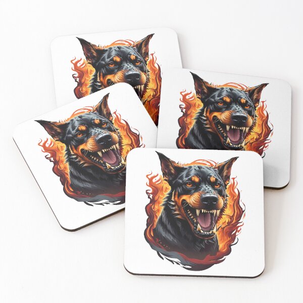 Item preview, Angry, evil doberman designed and sold by Laufer15.