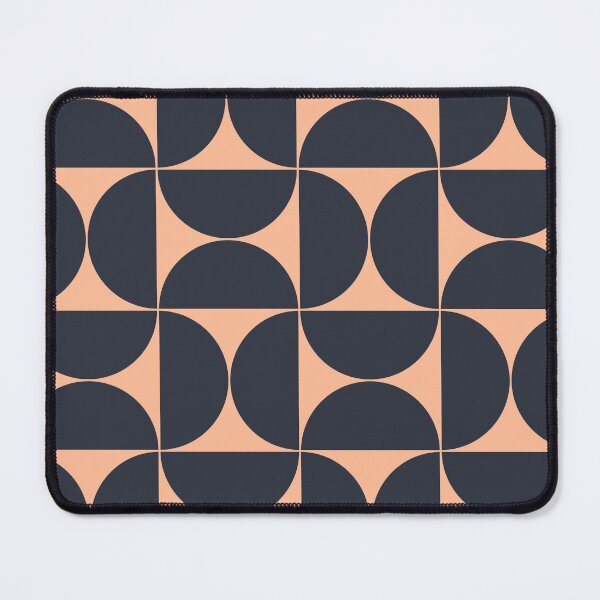 Item preview, Mid-Century Modern Pattern No.69 - Peach Fuzz and Blueberry designed and sold by Zoltan Ratko.