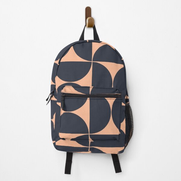 Item preview, Mid-Century Modern Pattern No.69 - Peach Fuzz and Blueberry designed and sold by Zoltan Ratko.