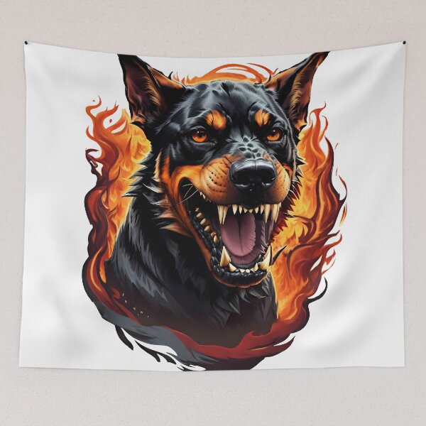 Item preview, Angry, evil doberman designed and sold by Laufer15.