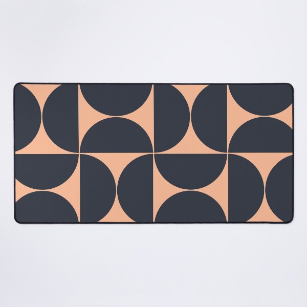 Item preview, Mid-Century Modern Pattern No.69 - Peach Fuzz and Blueberry designed and sold by Zoltan Ratko.