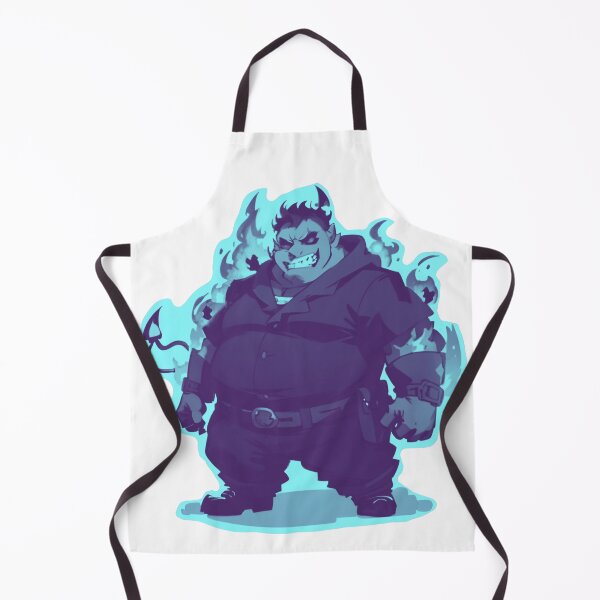 Item preview, Red Hot Demon - On fire - Ice blue designed and sold by TheRubberOnion.