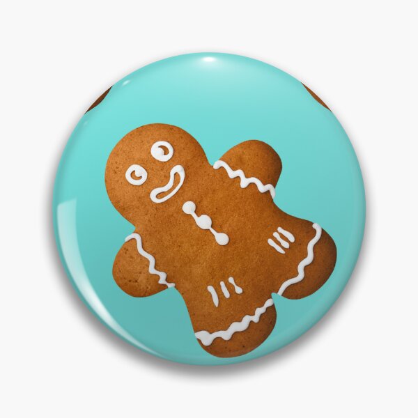 Item preview, Gingerbread man pattern designed and sold by smartlogo_factory.