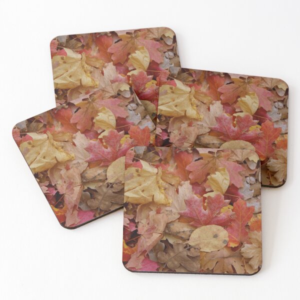Item preview, Colored Fall Leaves Texture Oak Trees designed and sold by Lisza Anne McKee.