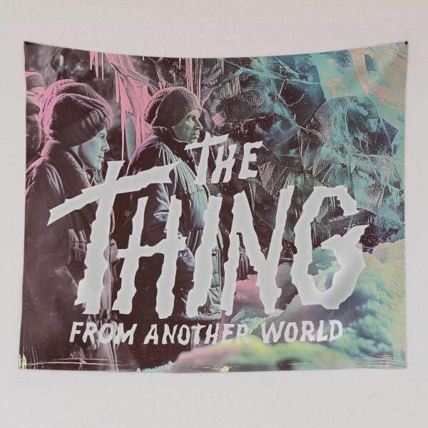 Item preview, The Thing From Another World 1951 Minimalist Re-Imagined designed and sold by PrintShangri-La.