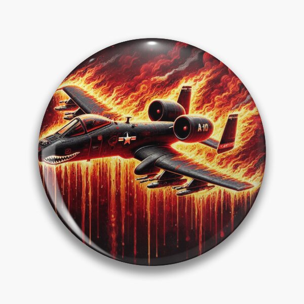 Item preview, A-10 Warthog/Thunderbird flame theme designed and sold by BeztProductz.