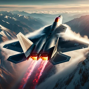 Artwork thumbnail, F-22 Raptor by RaF71PrO