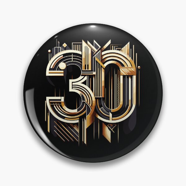 Item preview, 30 Years Gold Modern 30th Birthday Gift designed and sold by Pineapple-Tree.