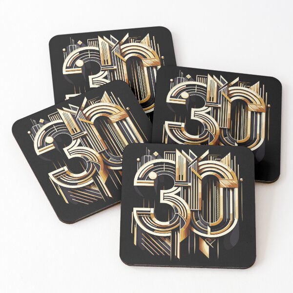 Item preview, 30 Years Gold Modern 30th Birthday Gift designed and sold by Pineapple-Tree.