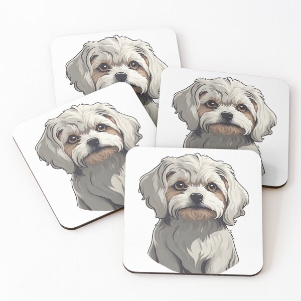 Item preview, Maltese dog, portrait designed and sold by Laufer15.