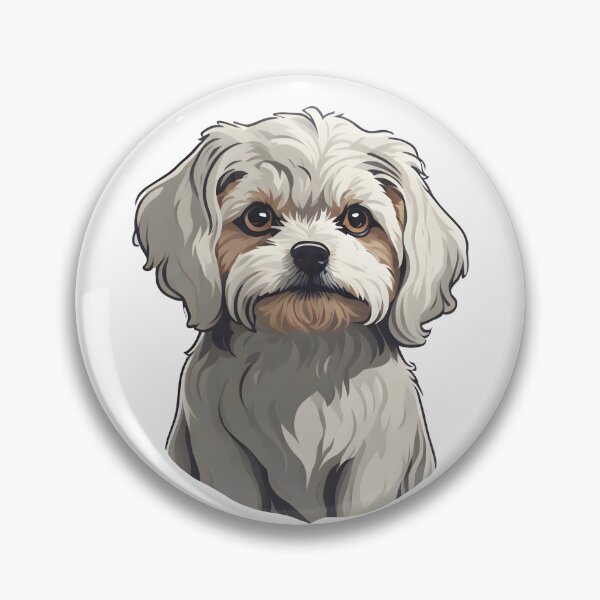 Item preview, Maltese dog, portrait designed and sold by Laufer15.