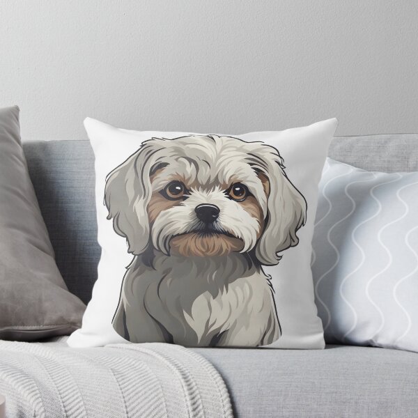 Item preview, Maltese dog, portrait designed and sold by Laufer15.