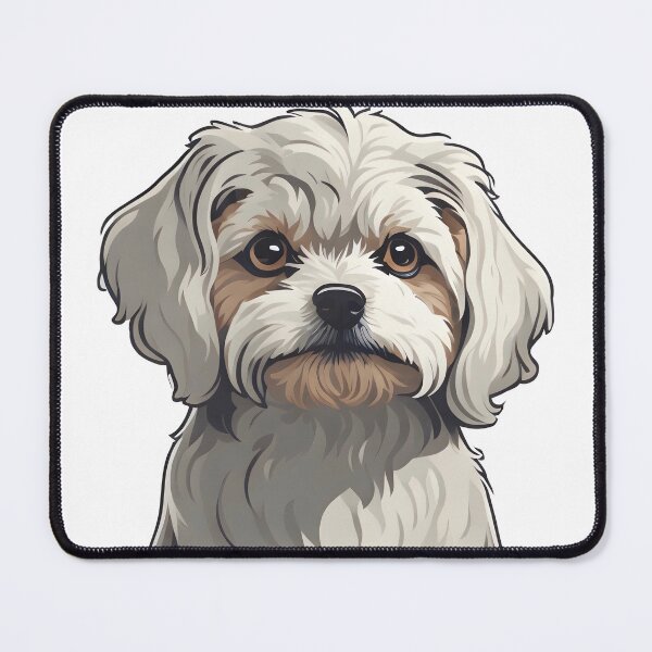 Item preview, Maltese dog, portrait designed and sold by Laufer15.