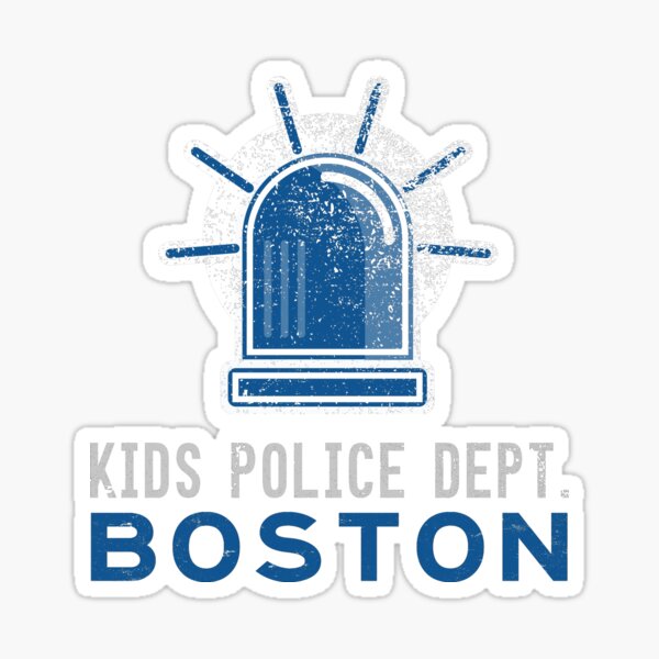 Boston Strong Police Sticker