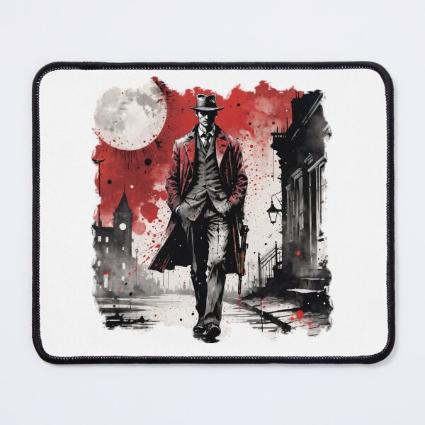 Item preview, Victorian City And The Figure Of An Alone Man designed and sold by KeopsMurat.