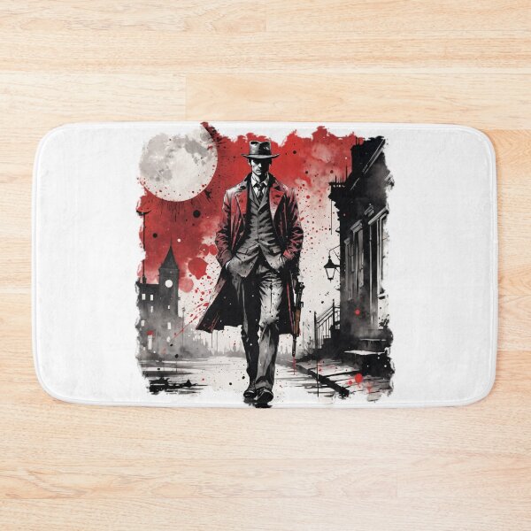 Item preview, Victorian City And The Figure Of An Alone Man designed and sold by KeopsMurat.