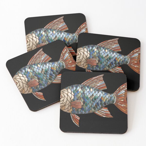 Item preview, A Mosaic Symphony of Colorful Fish #4 designed and sold by Anuchartl.