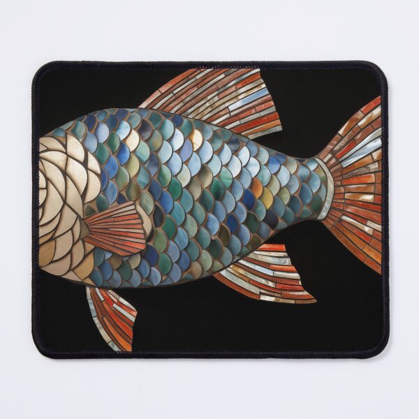 Item preview, A Mosaic Symphony of Colorful Fish #4 designed and sold by Anuchartl.